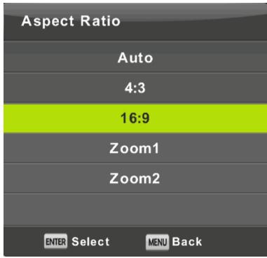 HIGH ONE HI2421HD-EL - Aspect Ratio - 1