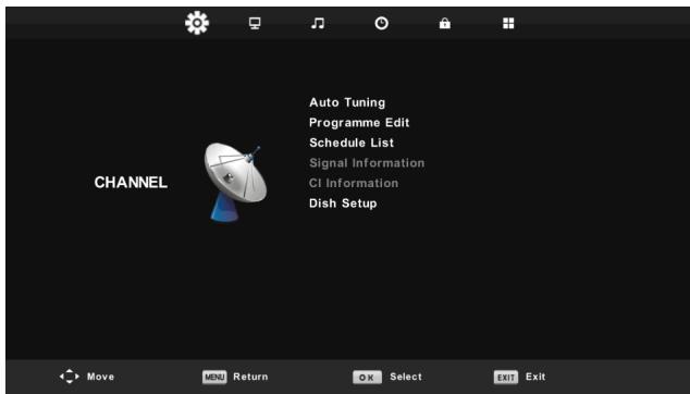 HIGH ONE HI2421HD-EL - CI Information (Need to support the CI function) - 1