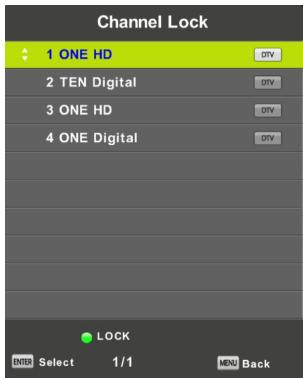 HIGH ONE HI2421HD-EL - Channel Lock - 1