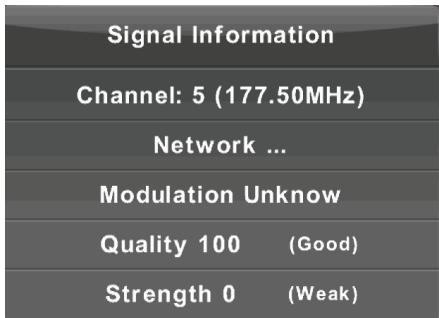HIGH ONE HI2421HD-EL - Signal Information - 1