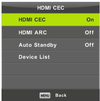 HIGH ONE HI2421HD-EL - HDMI CEC(Need to support the HDMI CEC/ARC function) - 1