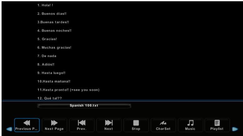HIGH ONE HI2421HD-EL - Text Menu - 2