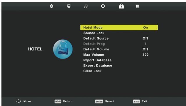 HIGH ONE HI2421HD-EL - Hotel Mode(Need support the Hotel Mode) - 1