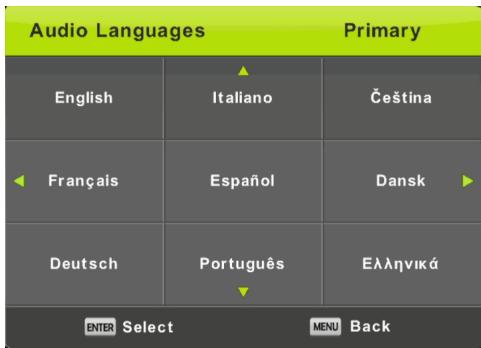HIGH ONE HI2421HD-EL - Audio Languages - 1