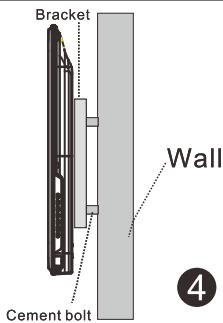 HIGH ONE HI2421HD-EL - Fix the TV on the wall - 4