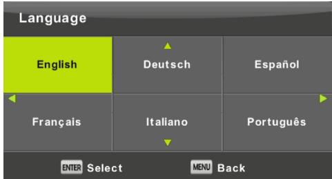 HIGH ONE HI2421HD-EL - OSD Language - 1