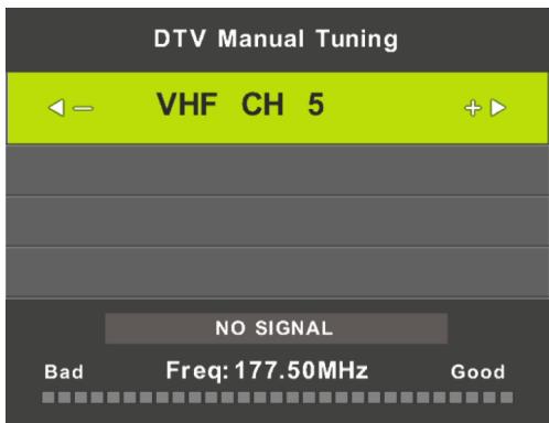 HIGH ONE HI2421HD-EL - DTV Manual Tuning - 1