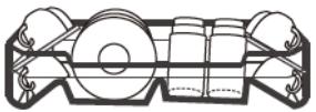 BRANDT DSF33526X - Remplissage du panier du haut - 1