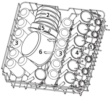 BRANDT DSF33526X - Upper basket: - 1