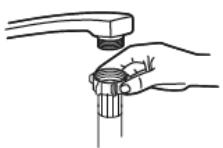 BRANDT DSF33526X - Raccordement à l'eau froide - 1