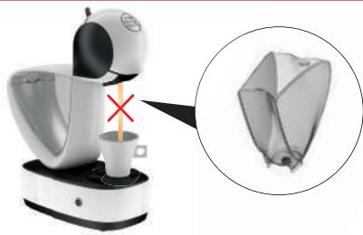 KRUPS YY5177FD - 2 AUCUN LIQUIDE NE SORT – ABSENCE D'EAU DANS LE RÉSERVOIR ? - 1
