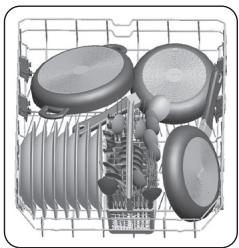 SHARP QW-NA4YF44EAW - Charges alternatives du panier Panier inférieur - 1