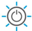 HP Smart Tank 5106 - Voyant du bouton Mise sous tension - 1