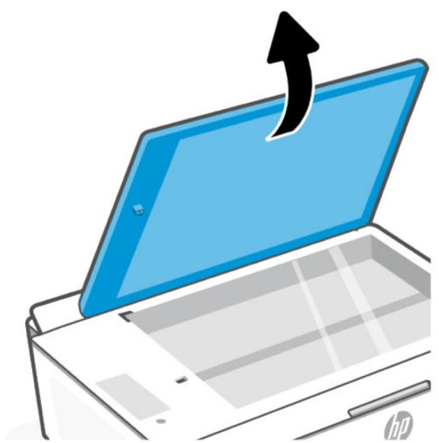 HP Smart Tank 5106 - Ouvrez le capot du scanner. - 1