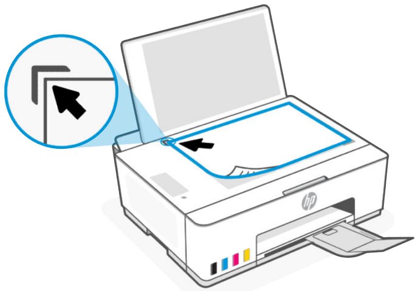 HP Smart Tank 5106 - Chargement de l'original - 2