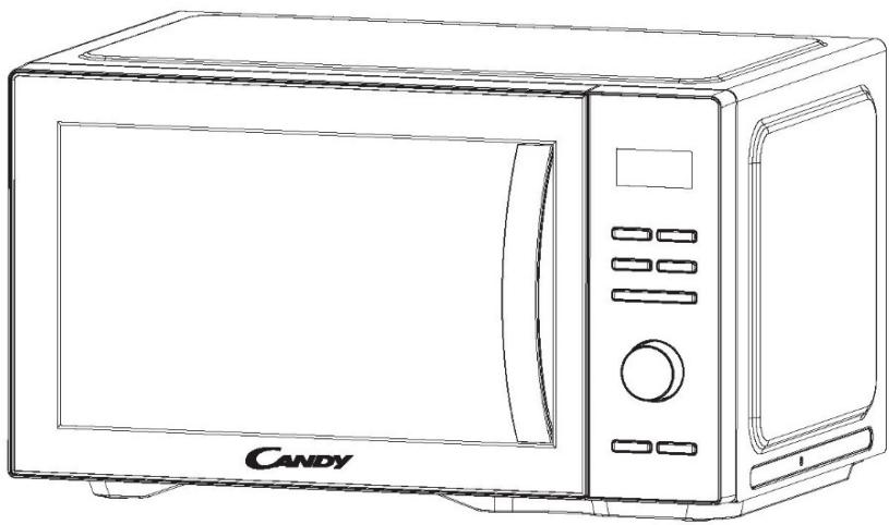 CANDY CMCA29EDLB - Microwave Oven INSTRUCTION MANUAL - 1