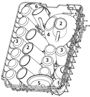 HISENSE HS543D10X 11S47 INOX - Panier supérieur - 1