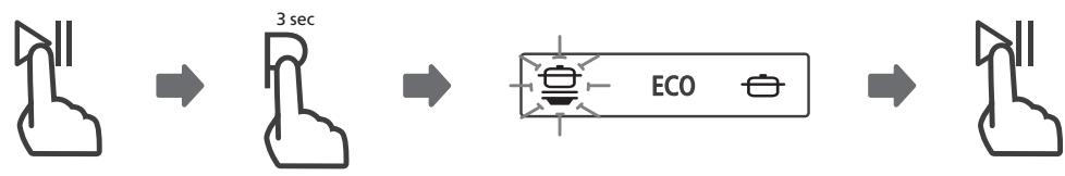 HISENSE HS543D10X 11S47 INOX - Changement du programme en cours - 1