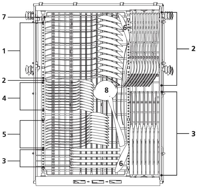 HISENSE HS543D10X 11S47 INOX - Tiroir à couverts - 1