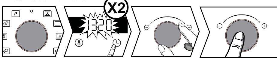 BRANDT BOP 2010 B - - Modification de l'heure - 1