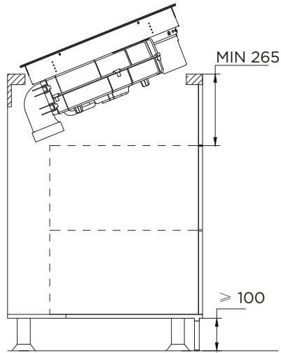VALBERG IH 4 HTB 2FZ 929C - Instale el vaso para agua y el adaptador - 3