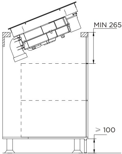 VALBERG IH 4 HTB 2FZ 929C - Install the water cup and adapter - 3