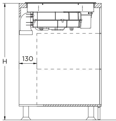 VALBERG IH 4 HTB 2FZ 929C - Instale el vaso para agua y el adaptador de 90° - 5
