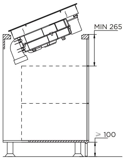 VALBERG IH 4 HTB 2FZ 929C - Instale el vaso para agua y el adaptador de 90° - 2