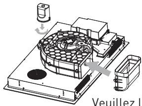 VALBERG IH 4 HTB 2FZ 929C - Installez le gobelet à eau et l'adaptateur 90° - 1