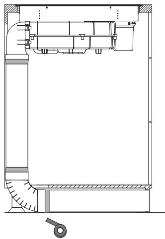 VALBERG IH 4 HTB 2FZ 929C - Installeer de waterbeker en adapter - 5