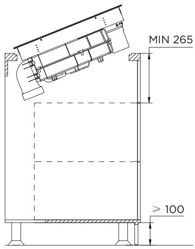 VALBERG IH 4 HTB 2FZ 929C - Install the water cup and adapter - 2