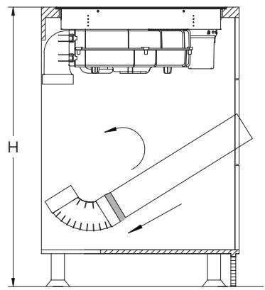 VALBERG IH 4 HTB 2FZ 929C - Instale el vaso para agua y el adaptador de 90° - 8