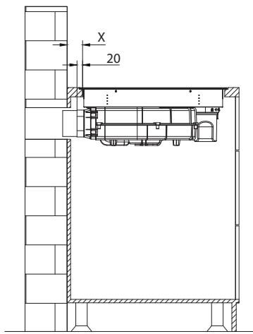 VALBERG IH 4 HTB 2FZ 929C - Schema I: Installatie van waterbeker en rechte adapter - 5