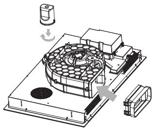 VALBERG IH 4 HTB 2FZ 929C - Schema I: Installatie van waterbeker en rechte adapter - 1