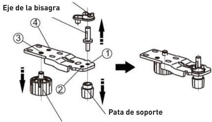 VALBERG UF NF 240 C S180C - Bloque de soporte para el marco de la puerta - 1