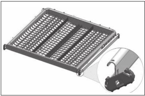 BEKO BDFN38641XC 16S44DB C - Panier à couverts supérieur - 1