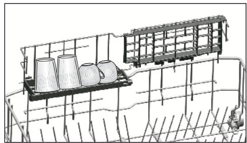 BEKO BDFN38641XC 16S44DB C - Support multifonction/à hauteur ajustable du panier inférieur - 1