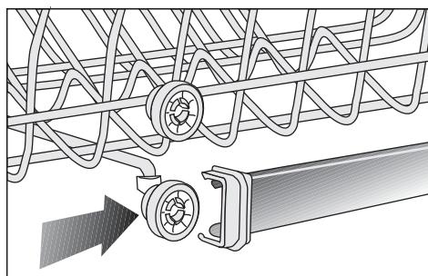 BEKO BDFN38641XC 16S44DB C - Réglage en hauteur du panier vide - 3