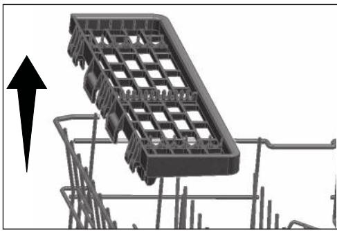 BEKO BDFN38641XC 16S44DB C - Support multifonction du panier supérieur - 2