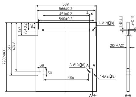 SAMSUNG DW60CG550FSR 14S44DB D - SCHRITT 3 VORBEREITEN DER TÜRVERKLEIDUNG (BEI VOLL-ODER TEILEINBAU DER SPÜLMASCHINE) - 1