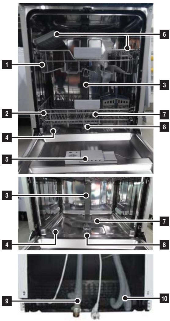 SAMSUNG DW60CG550FSR 14S44DB D - Pieces et caractéristiques - 5