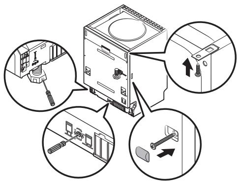 SAMSUNG DW60CG550FSR 14S44DB D - PASSAGGIO 4.REGOLAZIONE DELLA TENSIONE DELLA MOLLA DELLO SPORTELLO (PER LAVASTOVIGLIE AD INCASSO ED A SEMI INCASSO) - 3