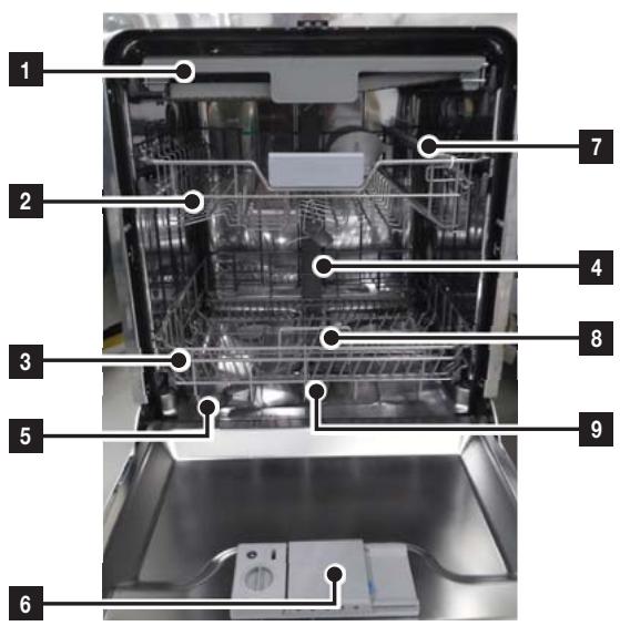 SAMSUNG DW60CG550FSR 14S44DB D - FUNZIONI DELLA LAVASTOVIGLIE - 5