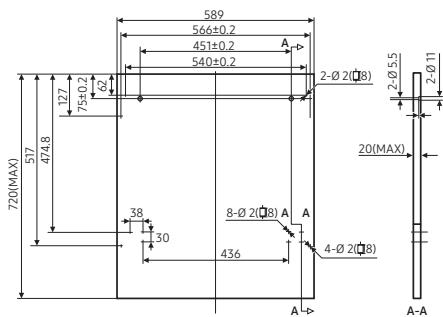 SAMSUNG DW60CG550FSR 14S44DB D - ETAPE 3: PREPARATION DU PANNEAU PERSONNALISÉ (POUR UN LAVE-VAISSELLE ENTIÈRÉMENT ENCASTRÉ OU SEMI-ENCASTRÉ) - 1