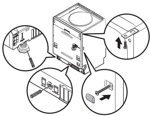 SAMSUNG DW60CG550FSR 14S44DB D - ETAPE 4:AJUSTEMENT DE LA TENSION DES RESSORTS DE LA PORTE (POUR UN LAVE-VAISSELLÉ ENTIÈRÉMENT ENCASTRÉ OU SEMI-ENCASTRÉ) - 3