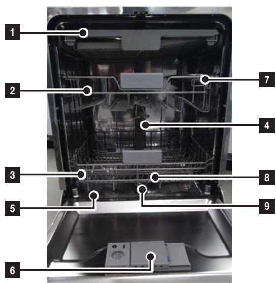 SAMSUNG DW60CG550FSR 14S44DB D - FONCTIONS DU LAVE-VAISSELLE - 1
