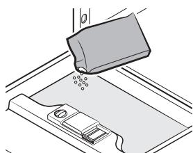 SAMSUNG DW60CG550FSR 14S44DB D - Remplissage du réservoir de produit de lavage - 6