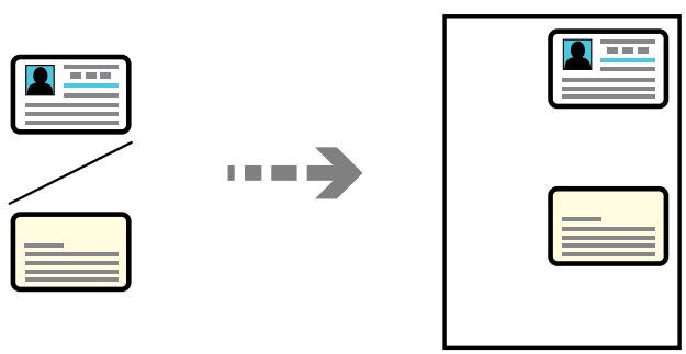 EPSON EcoTank ET-2840 - Copie d'une carte d'identité - 1