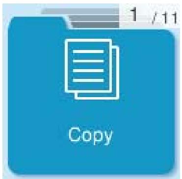 EPSON EcoTank ET-2840 - Configuration de l'écran d'accueil - 1