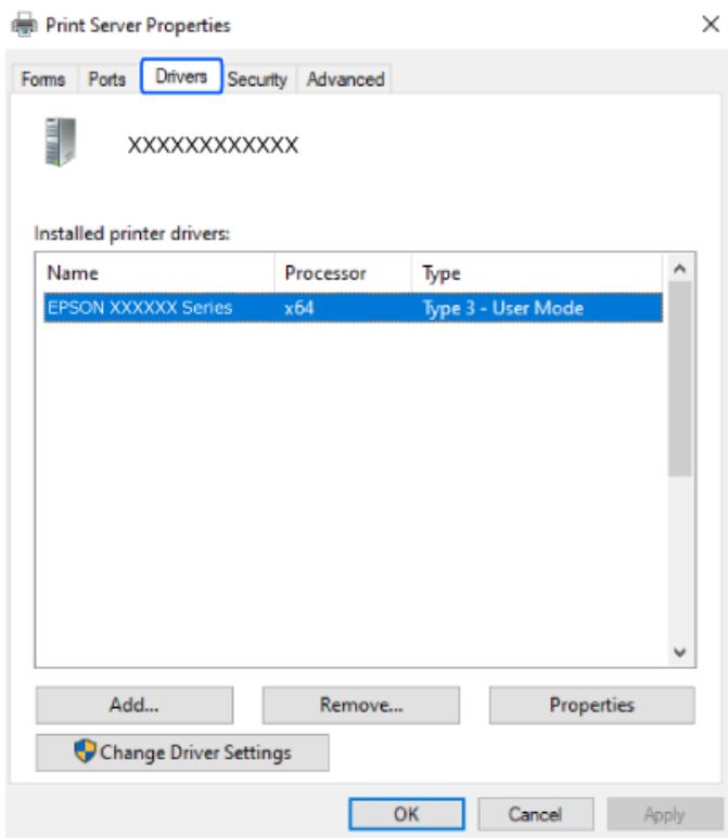 EPSON EcoTank ET-2840 - Vérifier qu'un pilote d'imprimante Epson authenticate est installé — Windows - 2